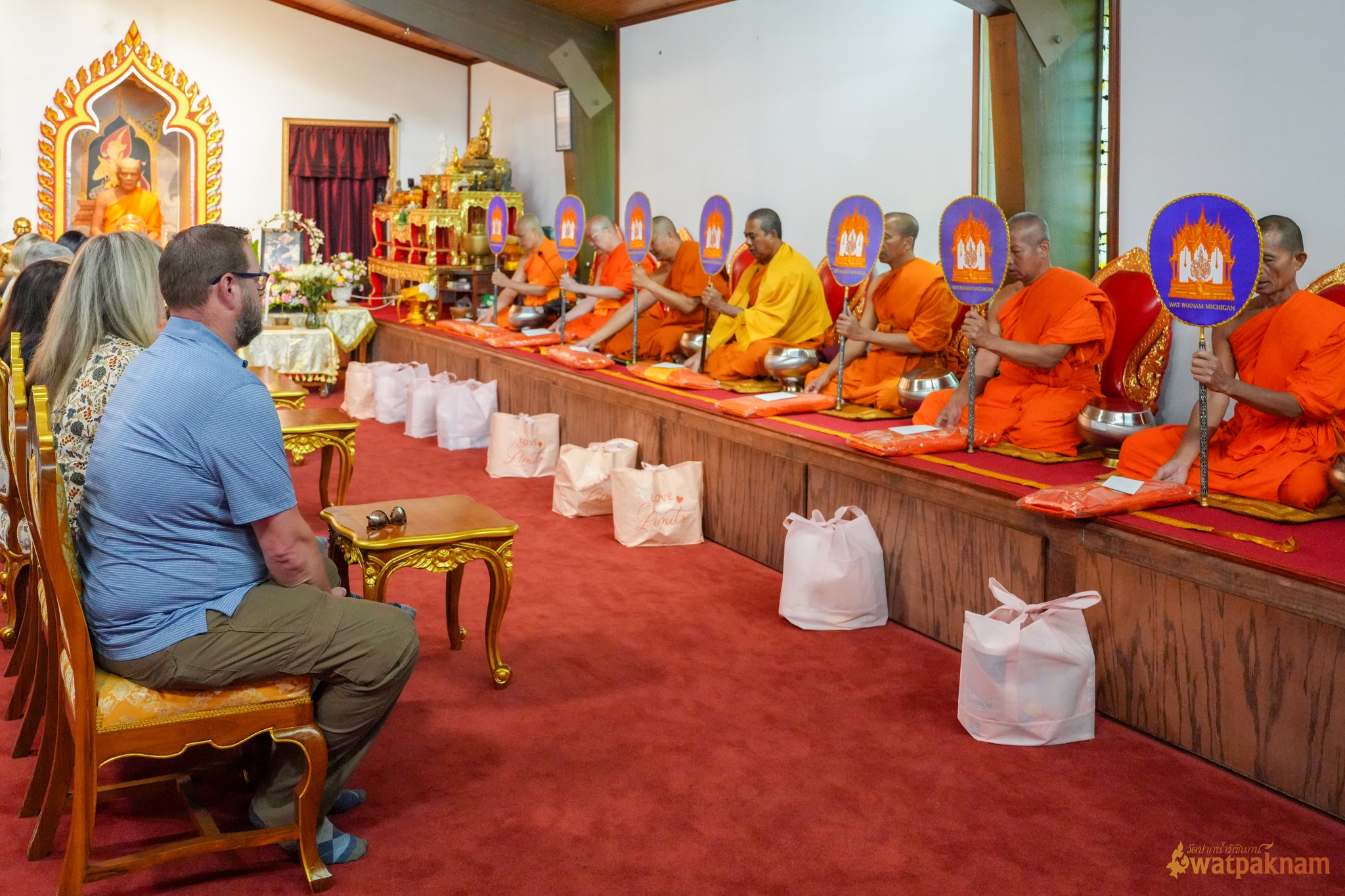 Wat Paknam Micchigan ceremonies BMC ceremonies